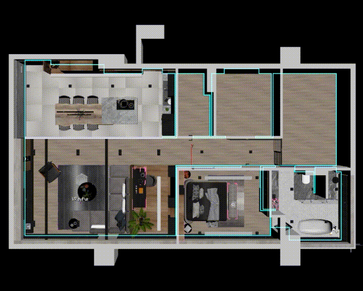 Empty floor example