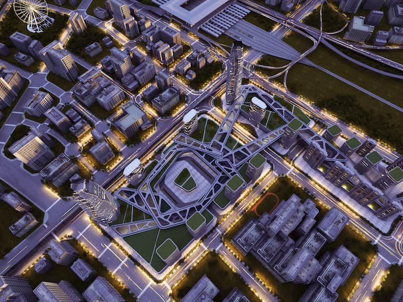 Real-time virtual walkthrough software