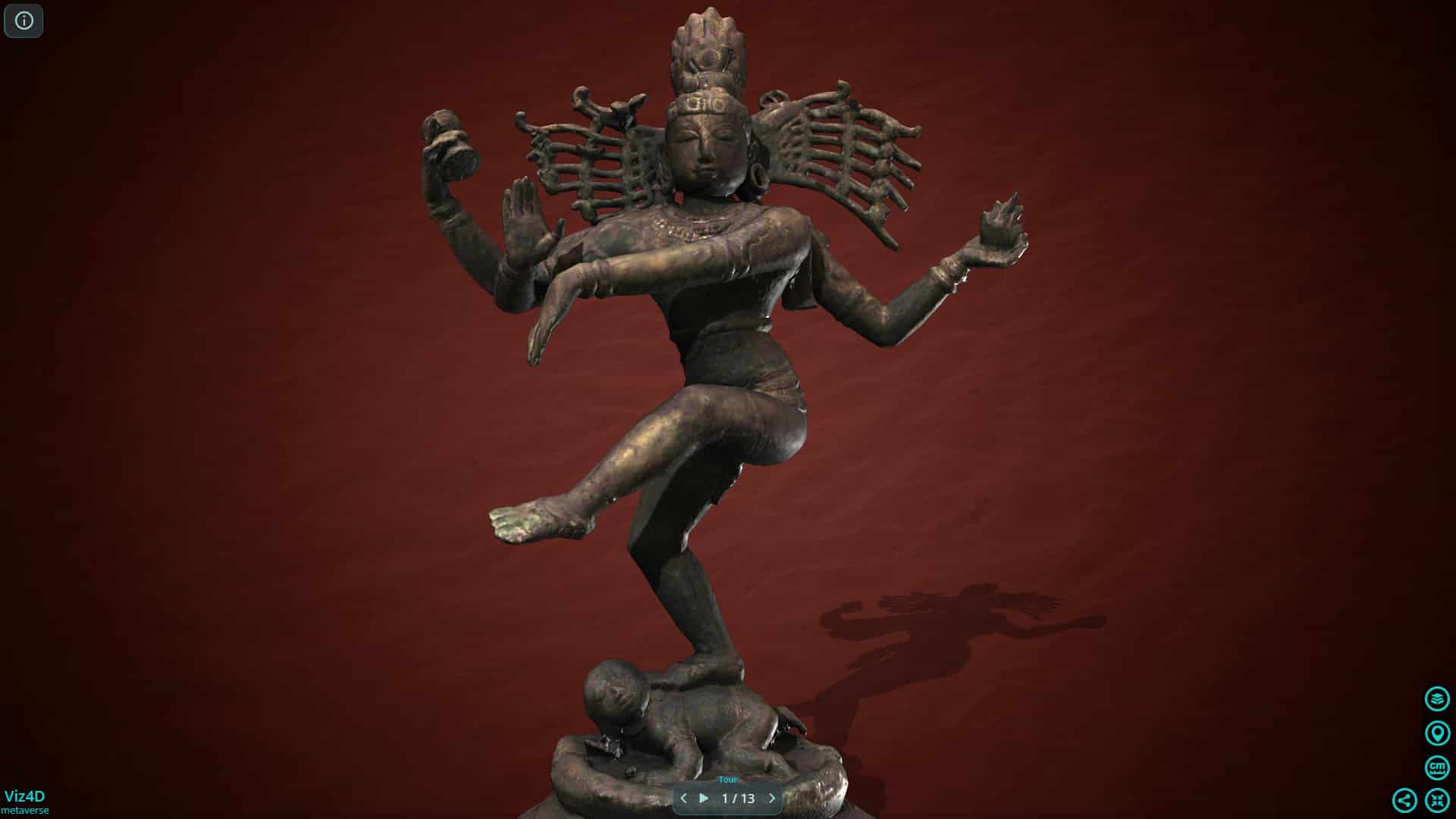 Shiva -Thần sáng tạo và hủy diệt (tượng Ấn độ thế kỷ 12)