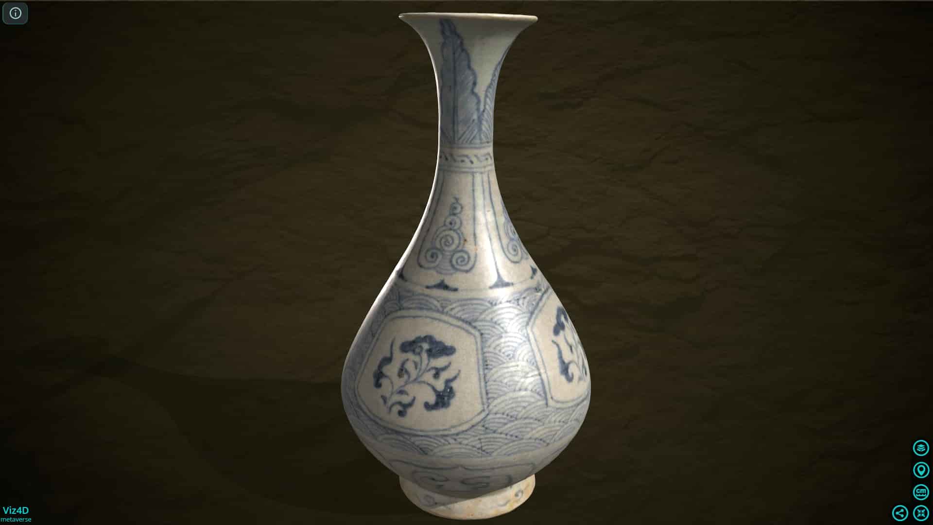 Lọ gốm Chu đậu thế kỷ 15