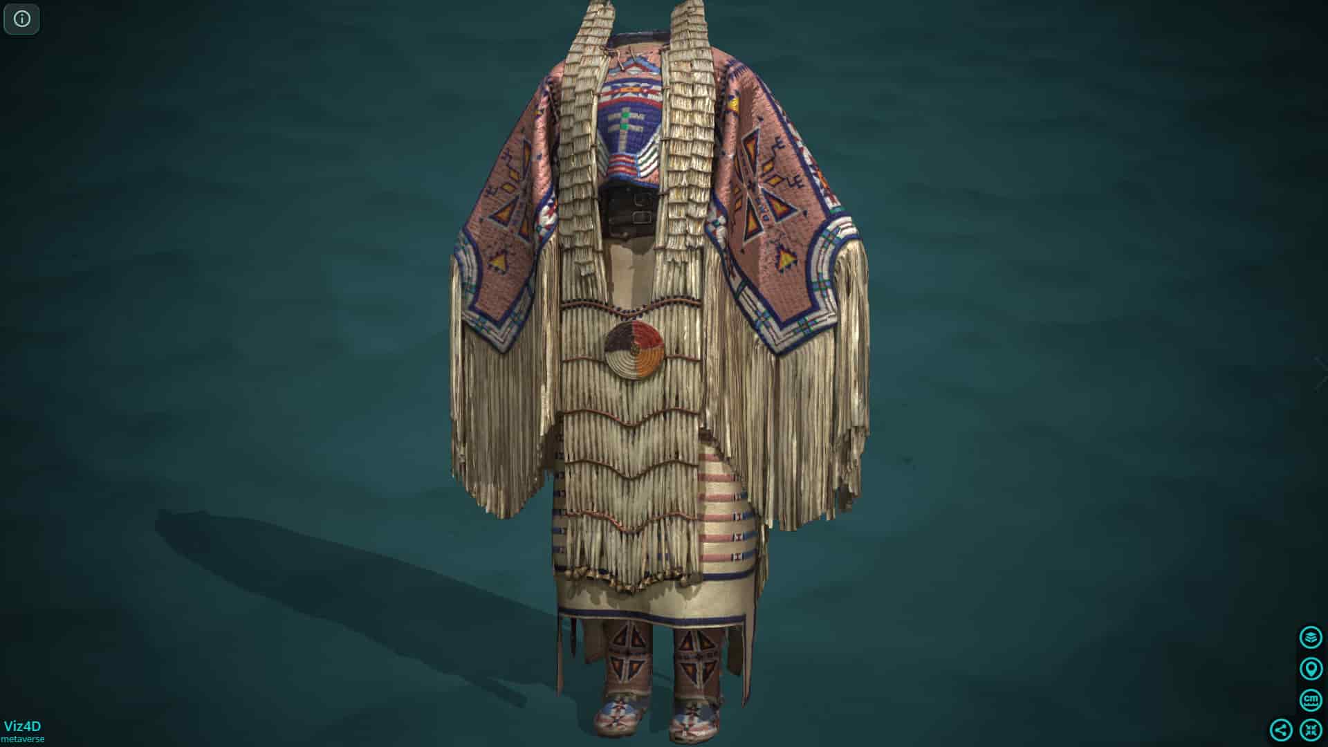 Trang phục phụ nữ bản địa Mỹ - Bảo tàng Nghệ thuật Metropolitan.