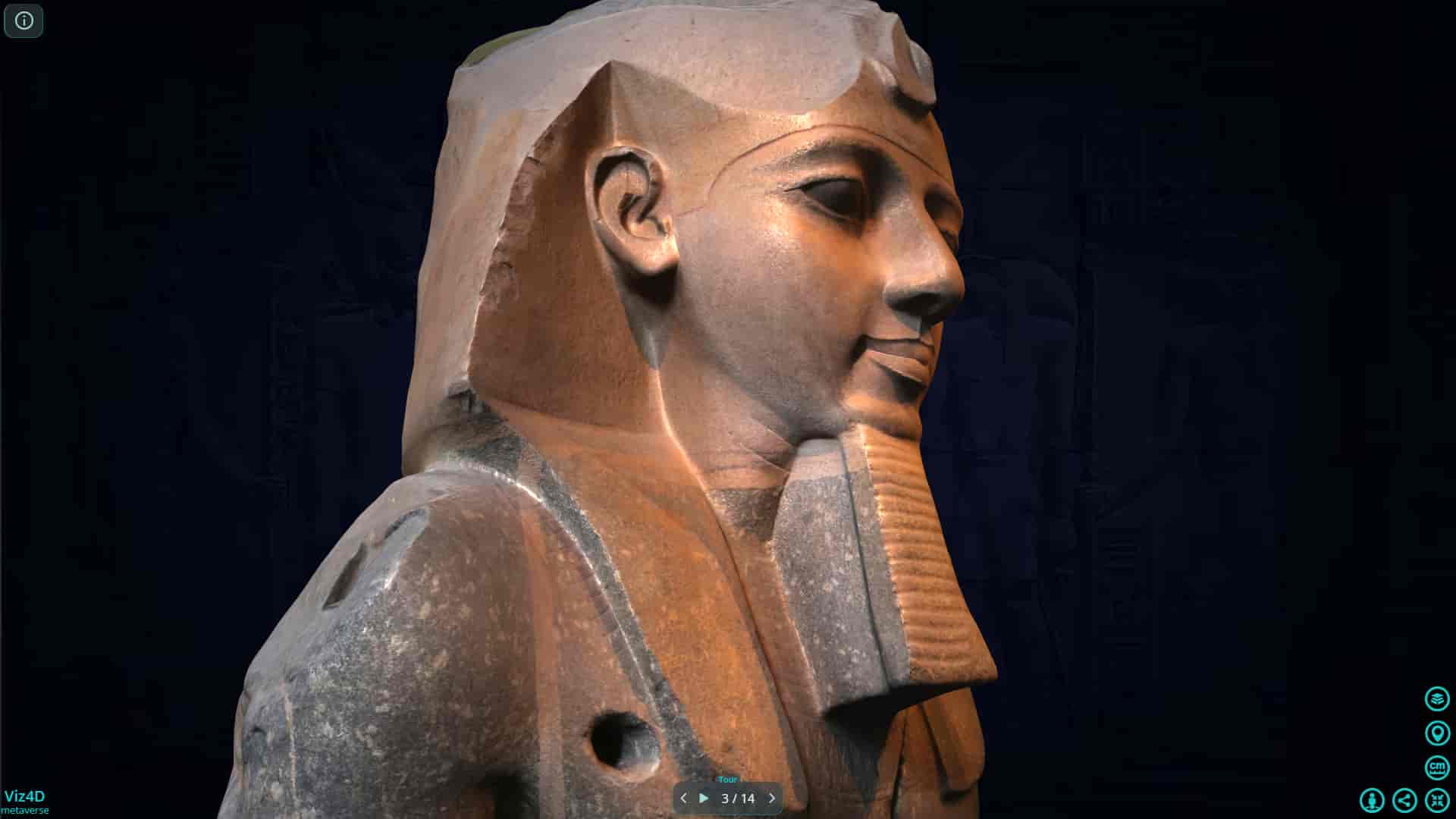 Pharaon Ramesses II - Bảo tàng Anh.