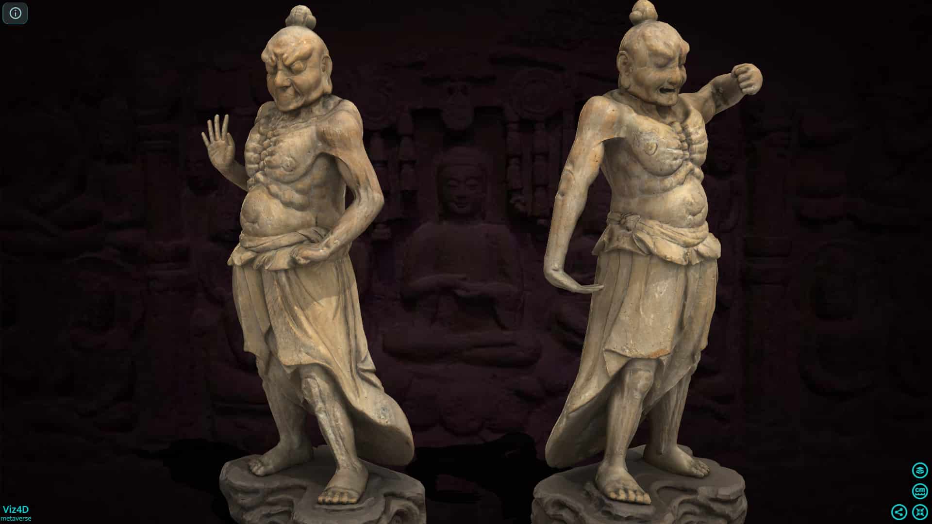 Hộ pháp Phật giáo Nhật bản thế kỷ 12- Cleveland Museum of Art.