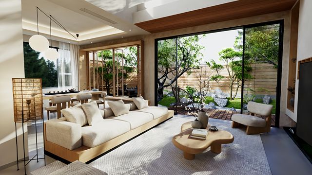 The Villa - Real-time 3D Walkthrough powered by 3D Gaussian Splatting