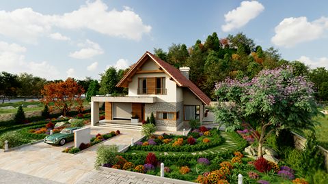 Autumn Homestay | Realtime Interactive Archviz